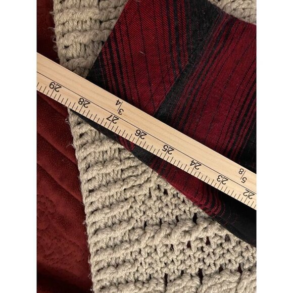 Legendary Whitetails Mens Red & Black Plaid Flannel Shirt 3XT 100% Cotton - Picture 14 of 15